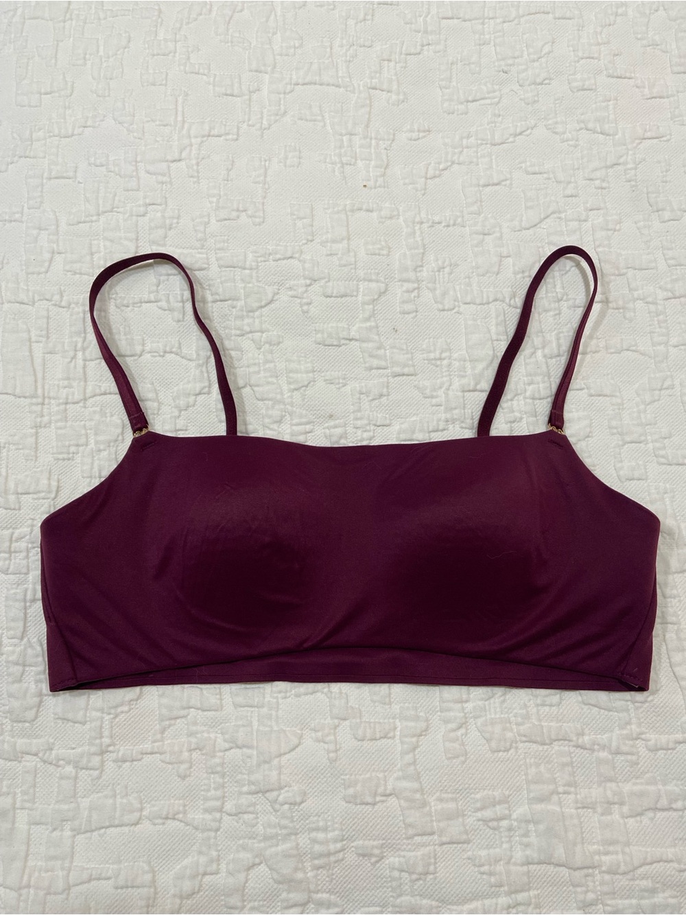 Victoria's Secret Stretch Bralette - Deep Plum